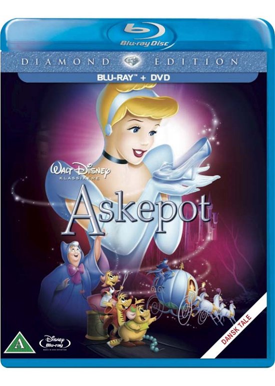 Cover for Askepot · &quot;Disney&quot; - Combopack (Blu-ray+dvd) (Blu-ray) (2012)