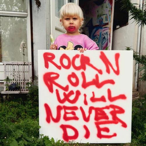 Cover for Frederik Valentin · Rock N Roll Will Never Die (VINYL) (2024)