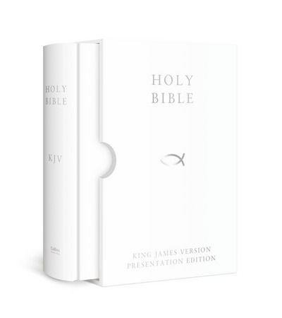 Cover for Collins UK · HOLY BIBLE: King James Version (KJV) White Presentation Edition (Gebundenes Buch) (2016)