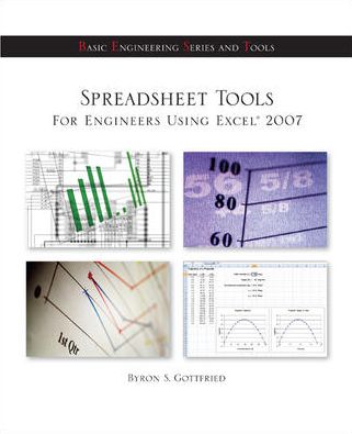 Cover for Byron Gottfried · Spreadsheet Tools for Engineers Using Excel  (R) 2007 (Paperback Book) [Ed edition] (2009)