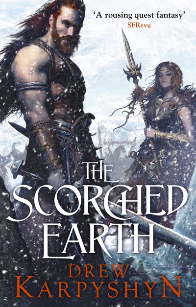 Cover for Drew Karpyshyn · The Scorched Earth: (The Chaos Born 2) - The Chaos Born (Paperback Book) (2015)