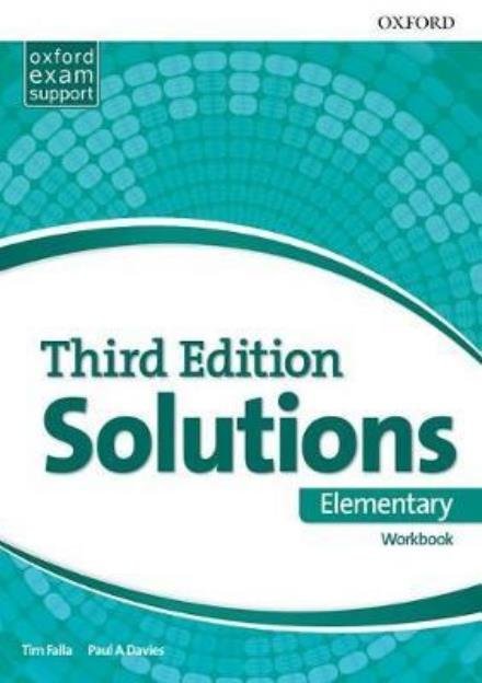 Cover for Editor · Solutions: Elementary: Workbook - Solutions (Paperback Book) [3 Revised edition] (2017)