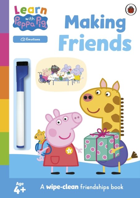 Cover for Peppa Pig · Learn with Peppa: Making Friends: Wipe-Clean Activity Book - Learn with Peppa (Paperback Bog) (2023)