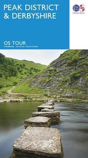 Peak District & Derbyshire - OS Tour Map - - Livros - Ordnance Survey - 9780319263860 - 8 de junho de 2020