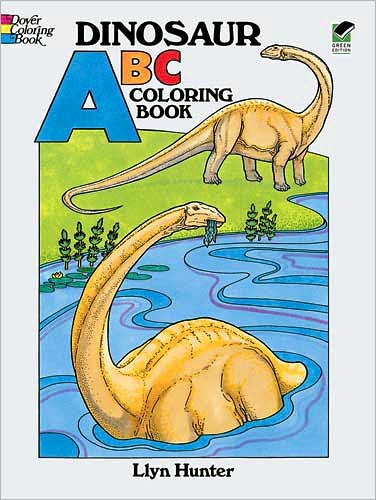 Cover for Llyn Hunter · Dinosaur ABC Coloring Book - Dover Coloring Books (Paperback Book) (2000)