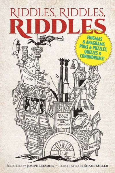 Cover for Joseph Leeming · Riddles, Riddles, Riddles: Enigmas and Anagrams, Puns and Puzzles, Quizzes and Conundrums! (Paperback Book) (2014)