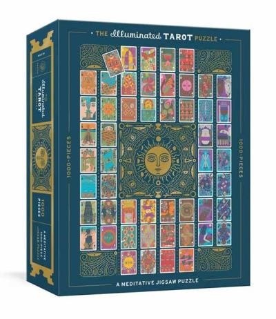 Cover for Caitlin Keegan · The Illuminated Tarot Puzzle: A Meditative 1000-Piece Jigsaw Puzzle: Jigsaw Puzzles for Adults (SPIEL) (2022)