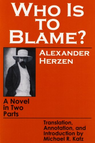 Cover for Alexander Herzen · Who Is to Blame?: A Novel in Two Parts (Paperback Book) [New edition] (1984)