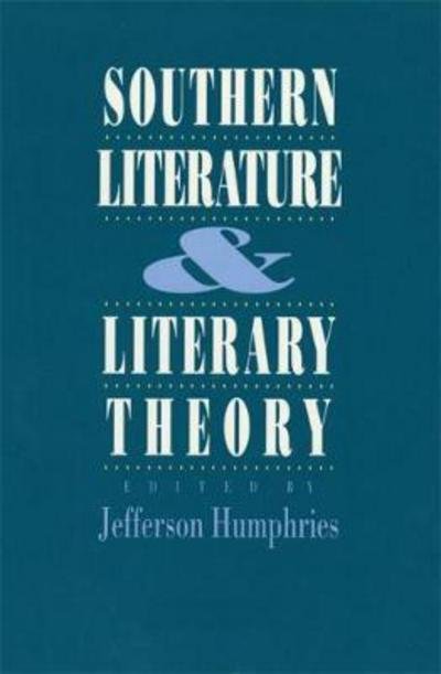 Cover for Southern Literature and Literary Theory (Taschenbuch) (1992)
