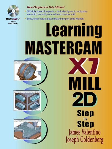 Cover for James Valentino · Learning Mastercam X7 Mill 2D Step by Step (Pocketbok) [Pap / Dvdr edition] (2013)