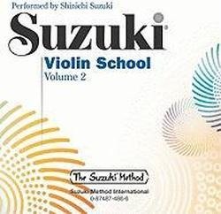 Cover for Shinichi Suzuki · Suzuki Violin School, Volume 2 (Audiobook (CD)) (1999)