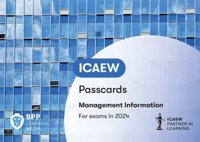 Cover for BPP Learning Media · ICAEW Management Information: Passcards (Spiralbog) (2023)