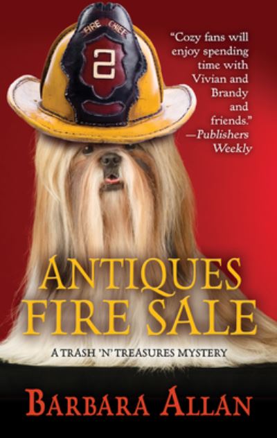 Cover for Barbara Allan · Antiques Fire Sale (Hardcover Book) (2020)