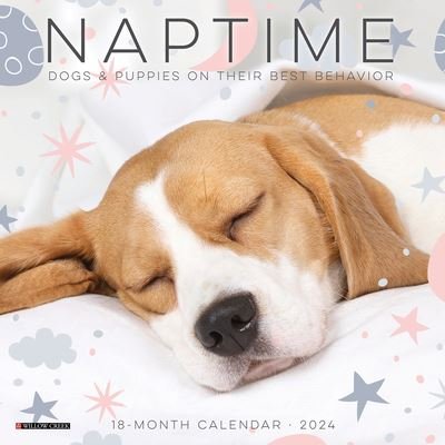 Willow Creek Press · Naptime (Dogs) 2024 7 X 7 Mini Wall Calendar (Kalender) (2023)