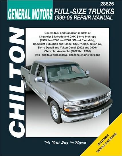 Cover for Haynes Publishing · GM Full Size Trucks (99-06) (Chilton): 99-06 (Paperback Book) [1999-2006 edition] (2008)