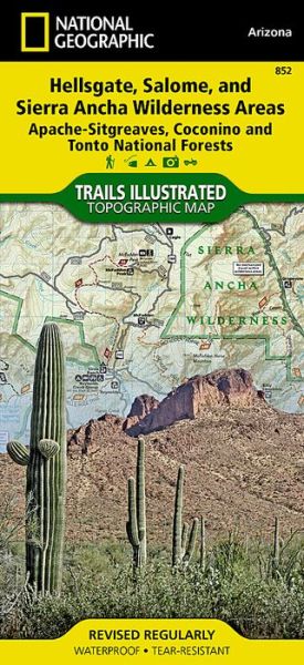 Cover for National Geographic Maps · Hellsgate, Salome &amp; Sierra Ancha Wilderness Areas, Apache-sitgreaves, Cocnino, &amp; Tonto National Forests: Trails Illustrated Other Rec. Areas (Map) (2009)