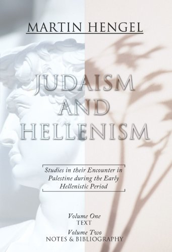 Cover for Martin Hengel · Judaism and Hellenism: Studies in Their Encounter in Palestine During the Early Hellenistic Period (Paperback Book) [Reprint edition] (2003)