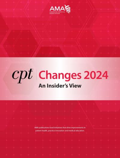 Cover for American Medical Association · CPT Changes 2024: An Insider's View (Paperback Book) (2024)