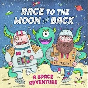 Cover for Race to the Moon and Back (Bog)