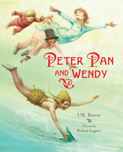 Cover for J.M. Barrie · Peter Pan and Wendy (Hardcover bog) (2017)