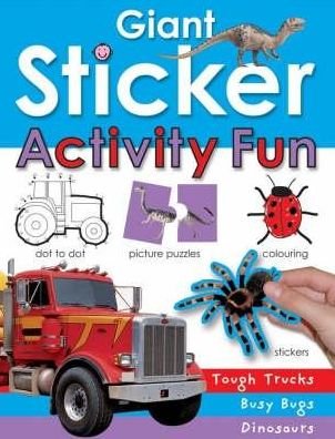 Cover for Roger Priddy · Giant Sticker Activity Book for Boys (Book) (2006)