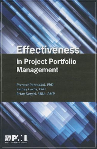 Effectiveness in project portfolio management - Project Management Institute - Bücher - Project Management Institute - 9781935589860 - 30. Mai 2013