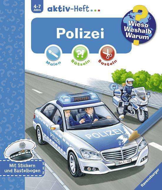 Polizei.Wieso? Weshalb? Warum? aktiv-He - Joachim Krause - Libros - Ravensburger Verlag GmbH - 9783473326860 - 