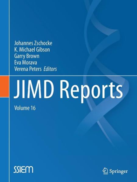 Cover for Johannes Zschocke · JIMD Reports Volume 16 - JIMD Reports (Paperback Book) [2014 edition] (2014)