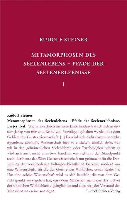 Cover for Steiner · Metamorphosen des Seelenleb.1 (Bog)