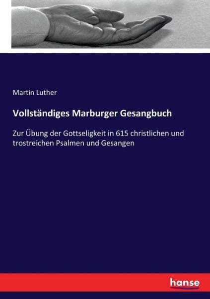 Cover for Luther · Vollständiges Marburger Gesangbu (Book) (2017)