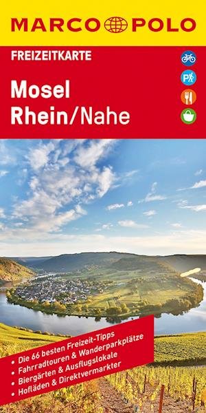 Cover for Mair-Dumont · Marco Polo Freizeitkarte: Mosel, Rhein, Nahe (Innbunden bok) (2022)
