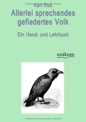 Cover for Karl Russ · Allerlei sprechendes gefiedertes Volk (Taschenbuch) [German edition] (2012)