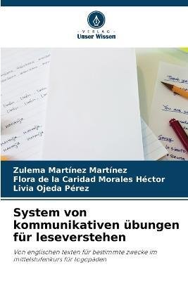 Cover for Zulema Martinez Martinez · System von kommunikativen ubungen fur leseverstehen (Taschenbuch) (2023)