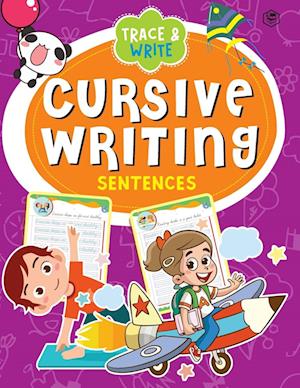 Cover for Cursive Handwriting Book Sentences Practice Workbook For Children (Book) (2023)