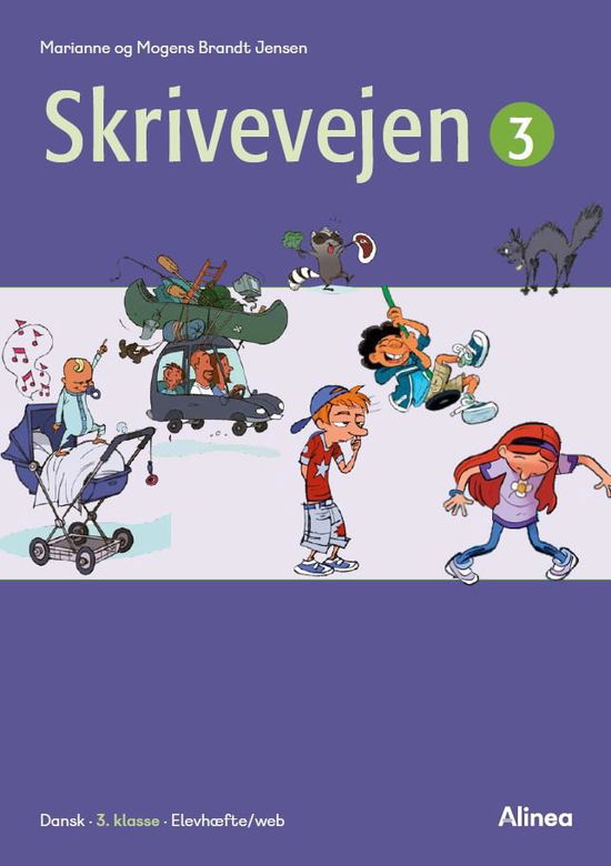 Cover for Marianne Brandt Jensen; Mogens Brandt Jensen · Skrivevejen: Skrivevejen 3, Elevhæfte / Web (Taschenbuch) [2. Ausgabe] (2021)