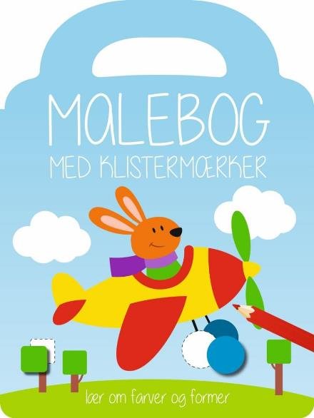 Cover for Malebog med klistermærker: Flyver (Paperback Book) [1st edition] (2017)