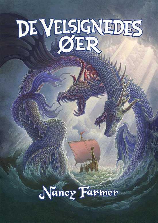 Cover for Nancy Farmer · De Velsignedes Øer (Sewn Spine Book) [1.º edición] (2014)