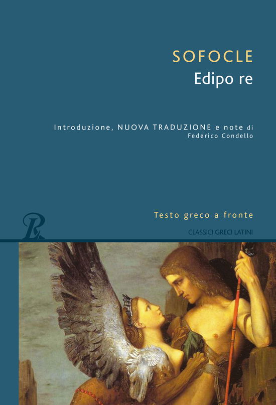 Cover for Sofocle · Edipo Re. Testo Greco A Fronte (Book)