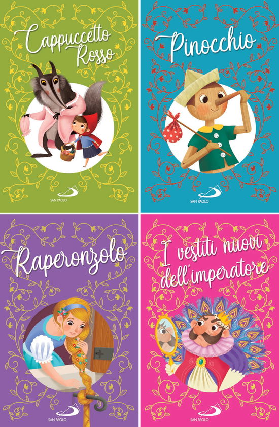 Cappuccetto Rosso-Pinocchio-Raperonzolo-I Vestiti Nuovi Dell'imperatore. Ediz. A Colori - Charles Perrault - Książki -  - 9788892245860 - 