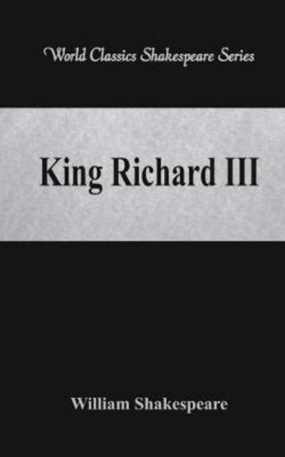 Cover for William Shakespeare · King Richard III (Paperback Book) (2017)