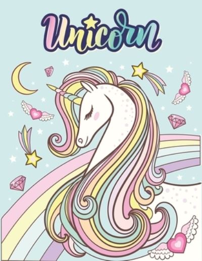 Cover for Coloring Books · Unicorn (Paperback Book) (2021)