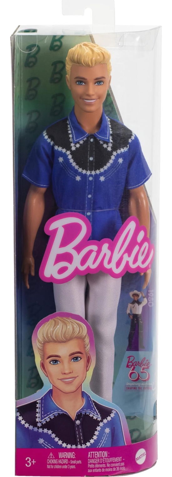 Cover for Barbie · Barbie Ken Fashionista Doll Western Ken (MERCH) (2024)