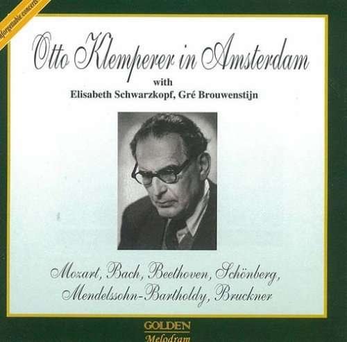Cover for A. Bruckner · Klemperer Conducts Concergebouw Orchestra (CD) (2008)