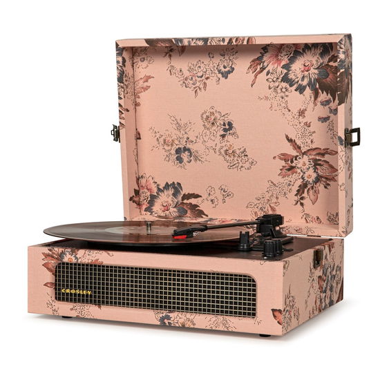 Voyager Portable Turntable (Floral) - Crosley - Audio & HiFi - CROSLEY - 0710244241861 - 