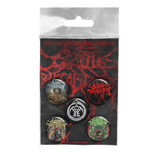 Cover for Cattle Decapitation · Button Badge Set (Badge) (2023)