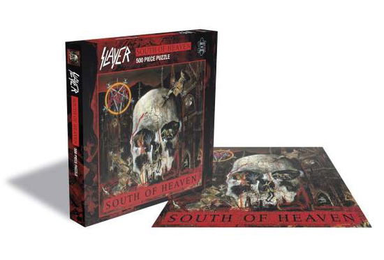 South of Heaven (500 Piece Jigsaw Puzzle) - Slayer - Brætspil - ROCK SAW PUZZLES - 0803343228861 - 8. maj 2019