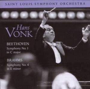 Saint Louis So / Vonk · Beethoven / Brahms / Sym No 1/Sym No 4 (CD) (2007)