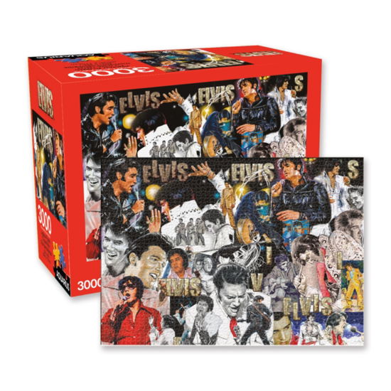 Elvis 3.000 Piece Jigsaw Puzzle - Elvis Presley - Brettspill - AQUARIUS - 0840391149861 - 