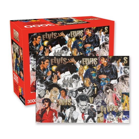 Elvis 3.000 Piece Jigsaw Puzzle - Elvis Presley - Gesellschaftsspiele - AQUARIUS - 0840391149861 - 