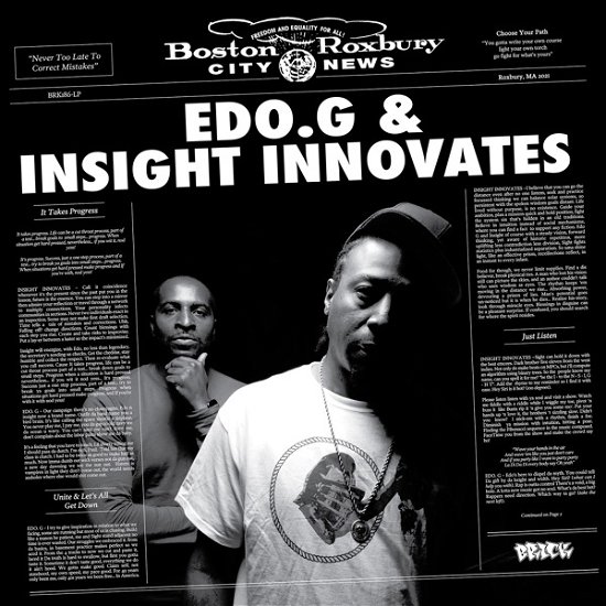 Cover for Edo.g &amp; Insight Innovates · Edo.G &amp; Insight Innovates (LP) [Coloured edition] (2021)